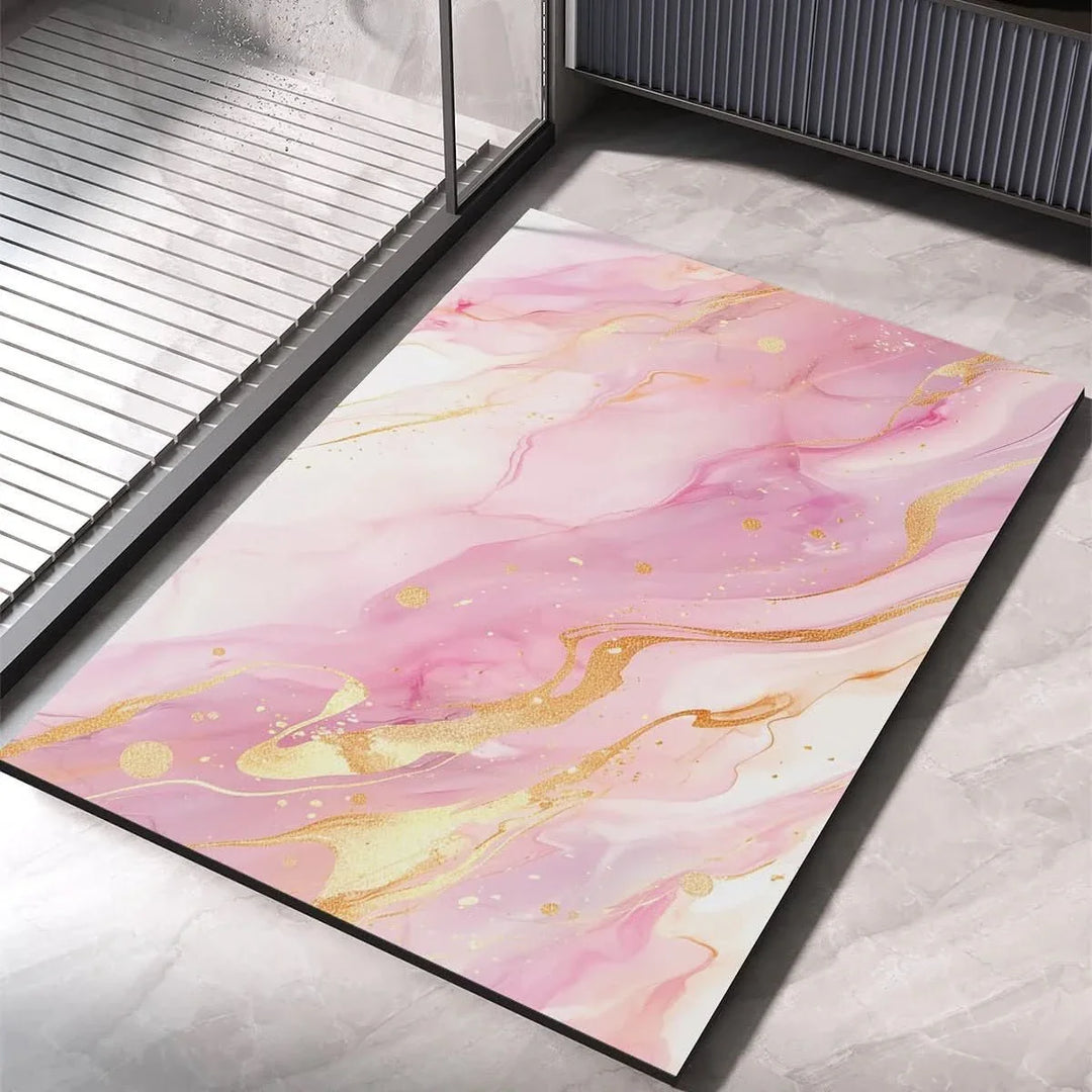 Skanto | Premium Diatom Mud Bath Mat, absorberende & halkefri