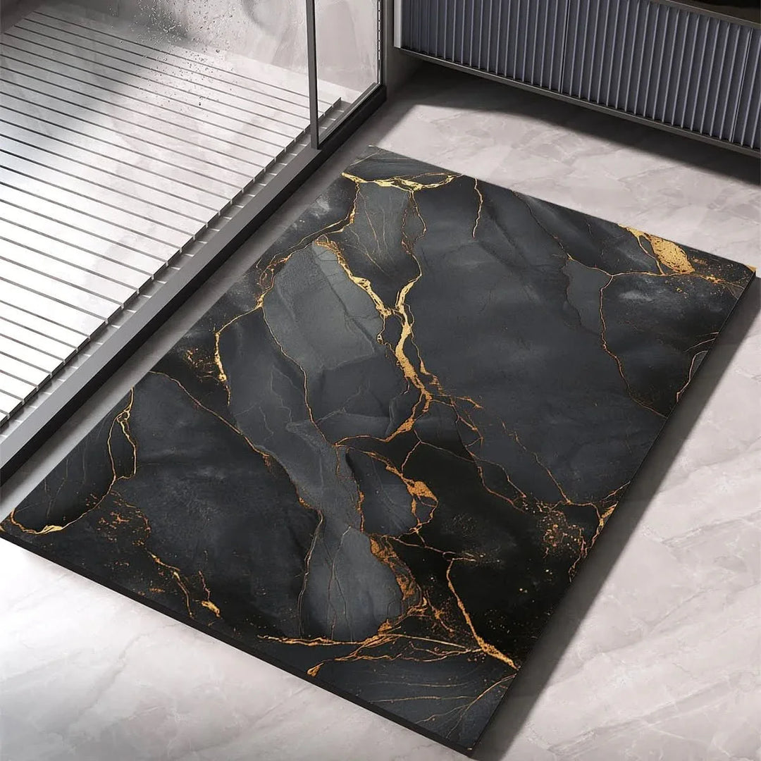 Skanto | Premium Diatom Mud Bath Mat, absorberende & halkefri