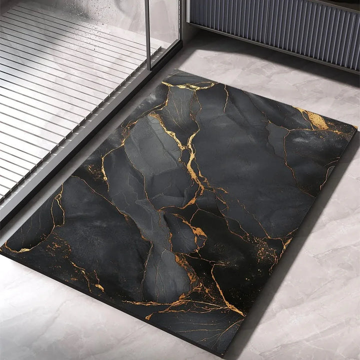 Skanto | Premium Diatom Mud Bath Mat, absorberende & halkefri