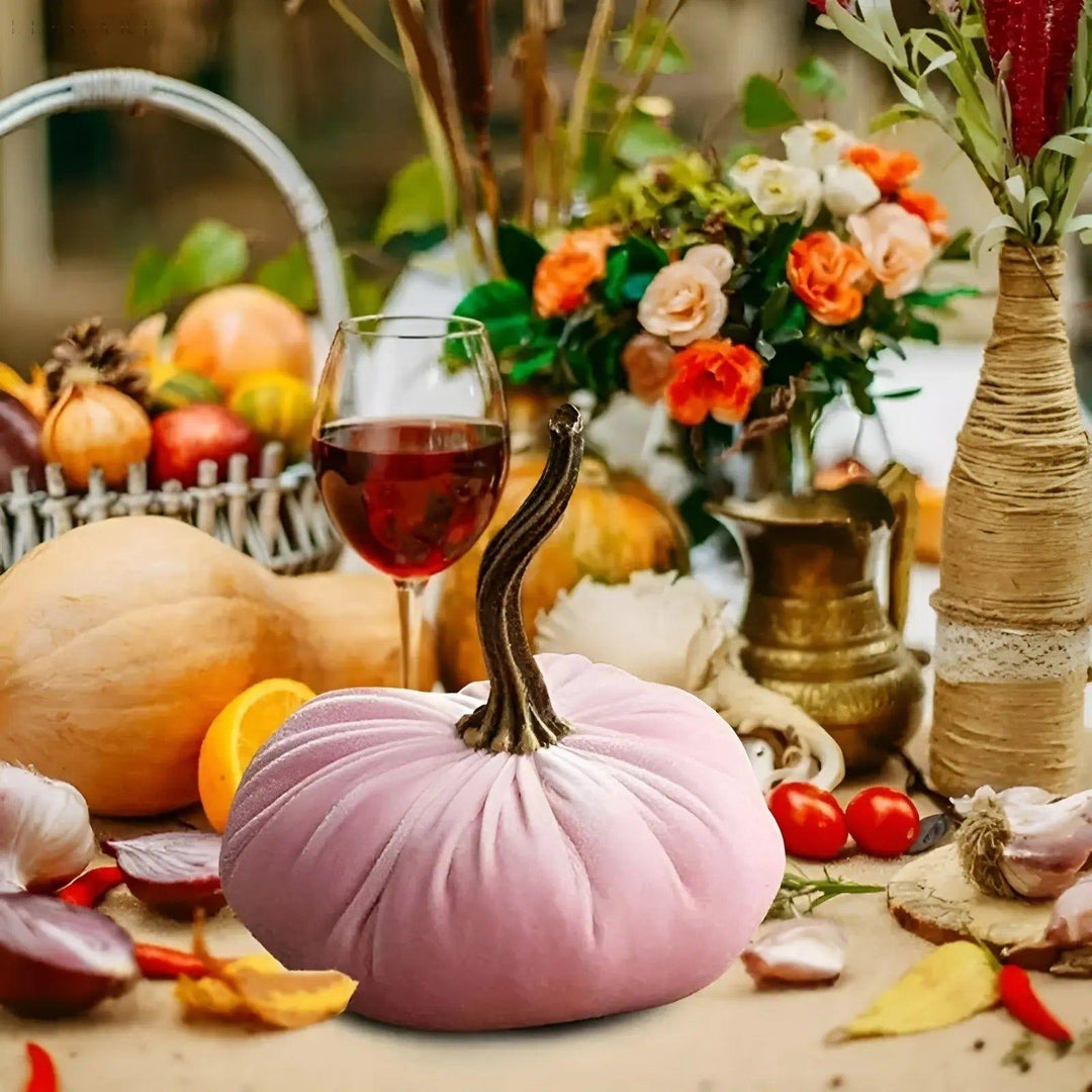 Håndlaget myk Halloween gresskarpute Skanto