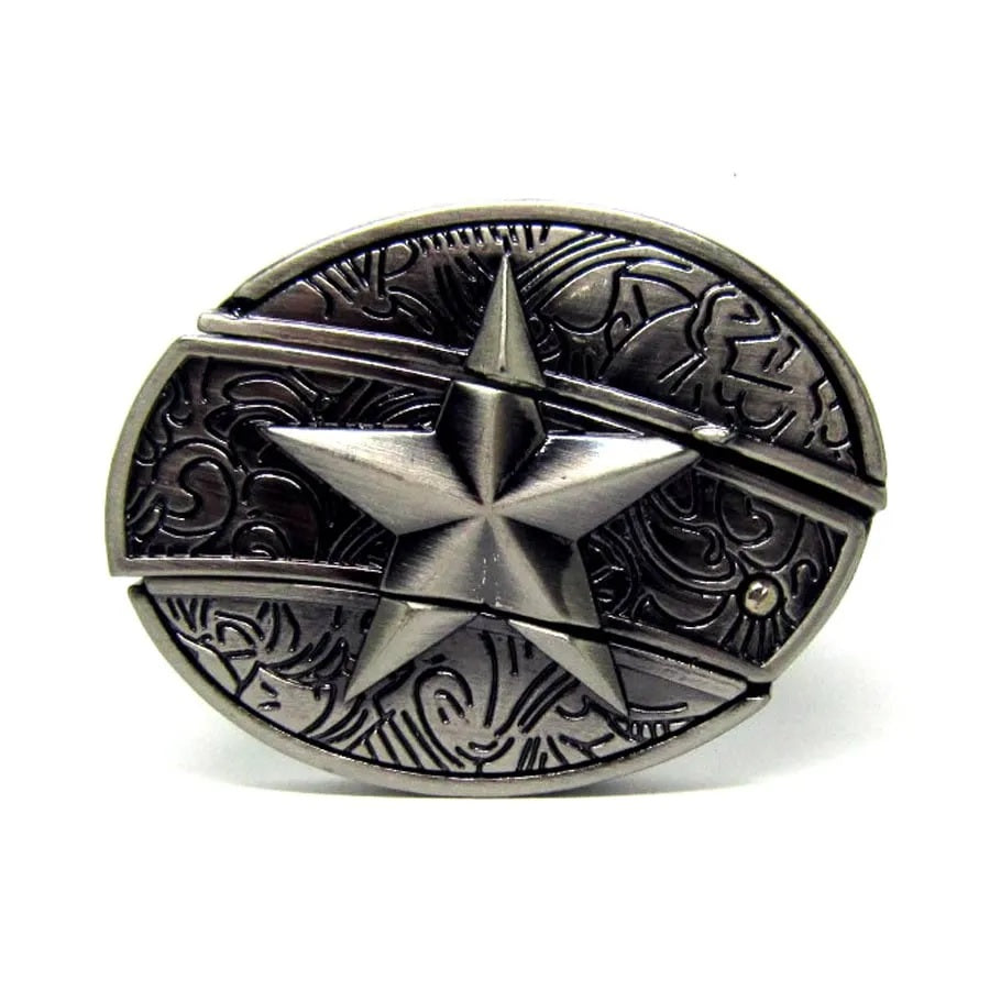 Herren Leder-Punkgürtel | Vintage-Metallschnallen Designs