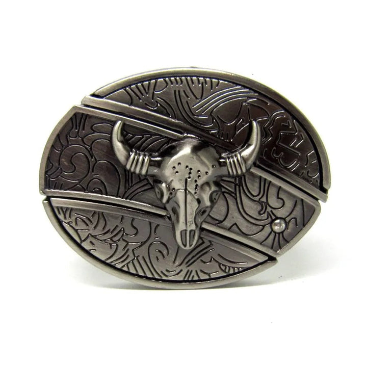 Herren Leder-Punkgürtel | Vintage-Metallschnallen Designs