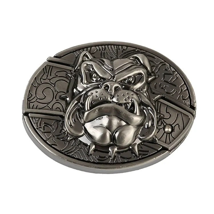 Herren Leder-Punkgürtel | Vintage-Metallschnallen Designs