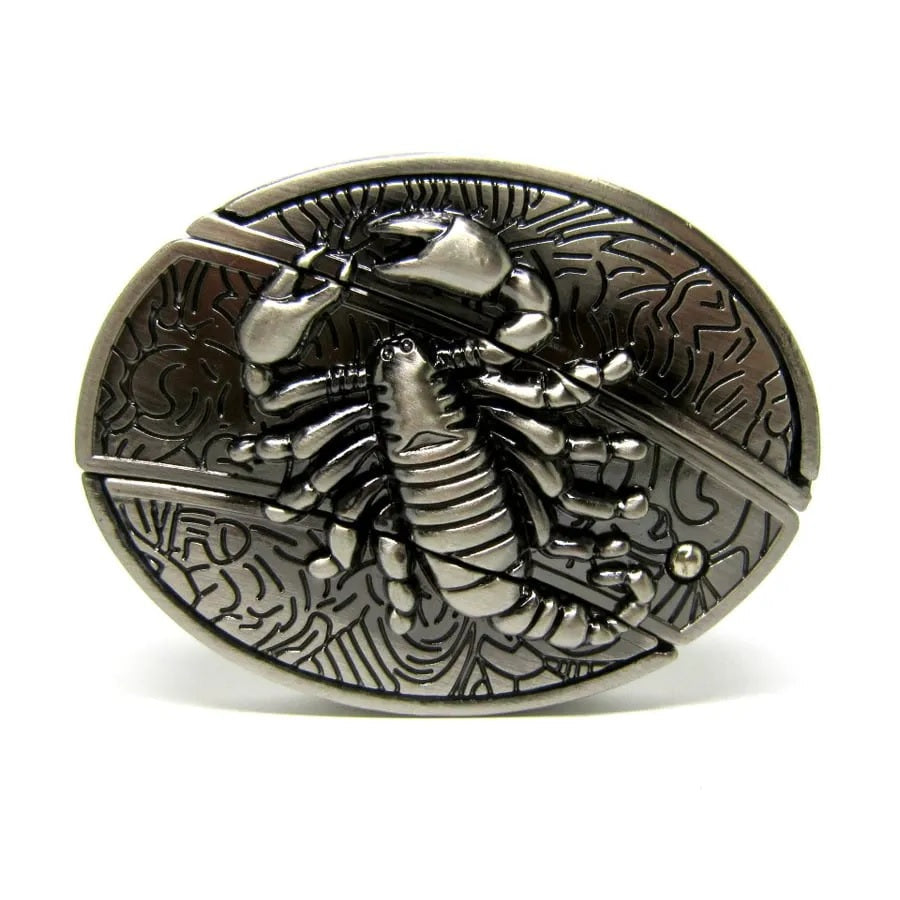 Herren Leder-Punkgürtel | Vintage-Metallschnallen Designs