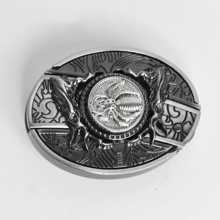 Herren Leder-Punkgürtel | Vintage-Metallschnallen Designs