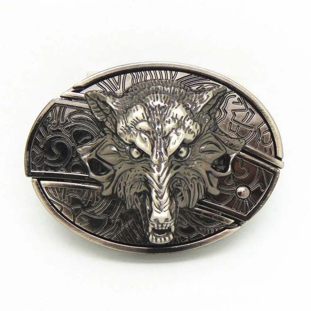 Herren Leder-Punkgürtel | Vintage-Metallschnallen Designs
