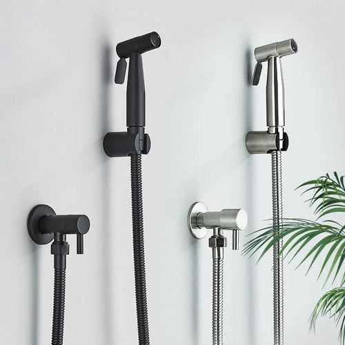 Skanto | PureWash Bidet Spray Hode – Hygienisk Rustfritt Stål Rengjøringsløsning for Bad
