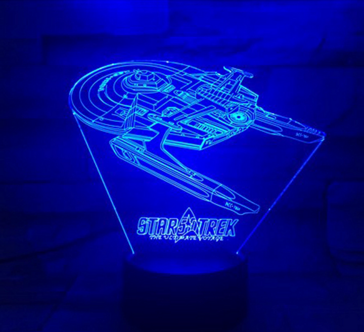 Skanto | Star Trek 3D optisk illusjonslampe