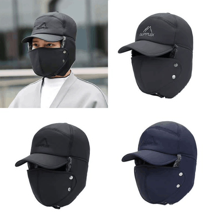 Skanto | Unisex vindtetts & varm & øre- og ansiktsbeskyttelseshatt