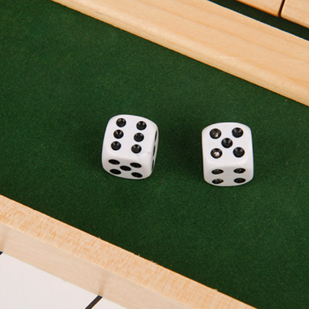 Skanto | Shut The Box Spill - Morsomt Bordmatspill for Voksne & Barn