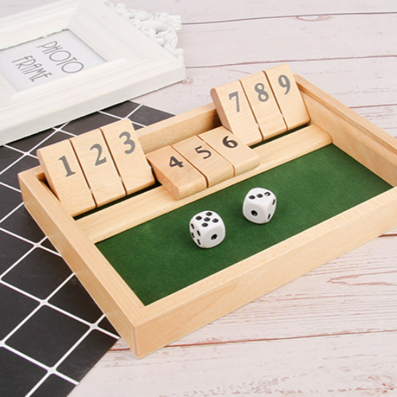 Skanto | Shut The Box Spill - Morsomt Bordmatspill for Voksne & Barn