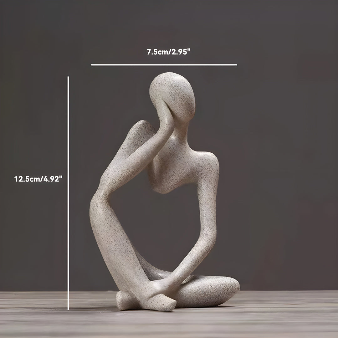 Skanto | Abstrakt Tenker Skulptur Hjem Dekor