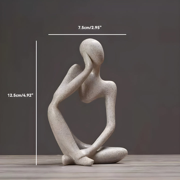 Skanto | Abstrakt Tenker Skulptur Hjem Dekor