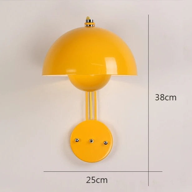 Sopp vegglampe for soverom - LED nattlys med soppdesign | Skanto