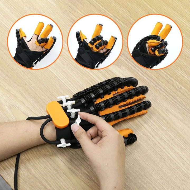 Skanto | Automatisk Håndtrener Hanske for Hjemmerehabilitering & Styrkebygging