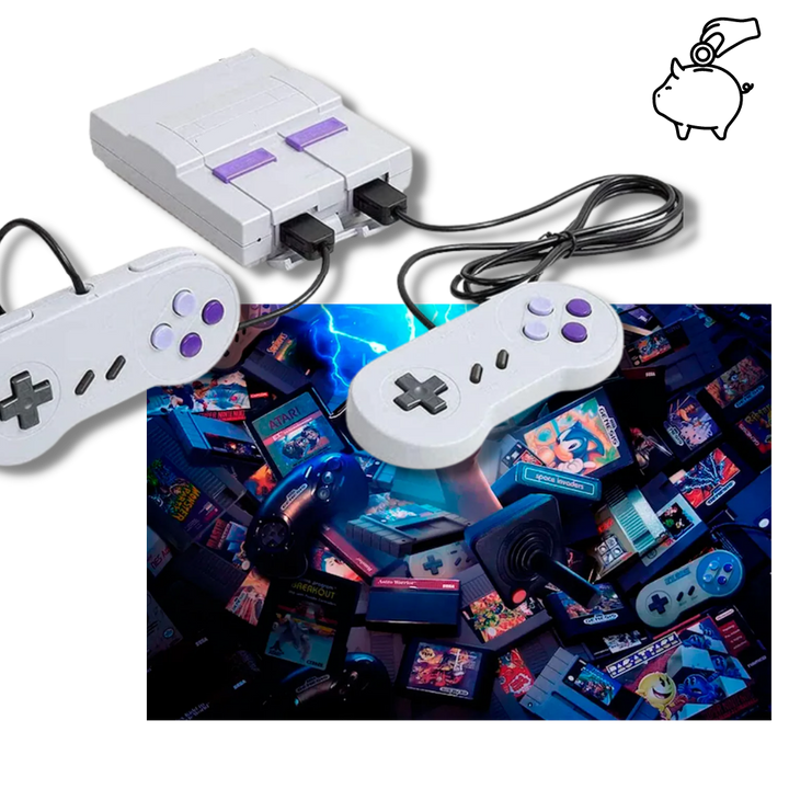 Retro mini spillkonsoll