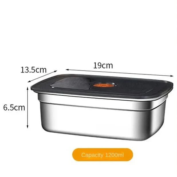 Norvo | Lunvara – Lekkasjesikker rustfritt stål matboks med telefonholder – For jobb eller skole