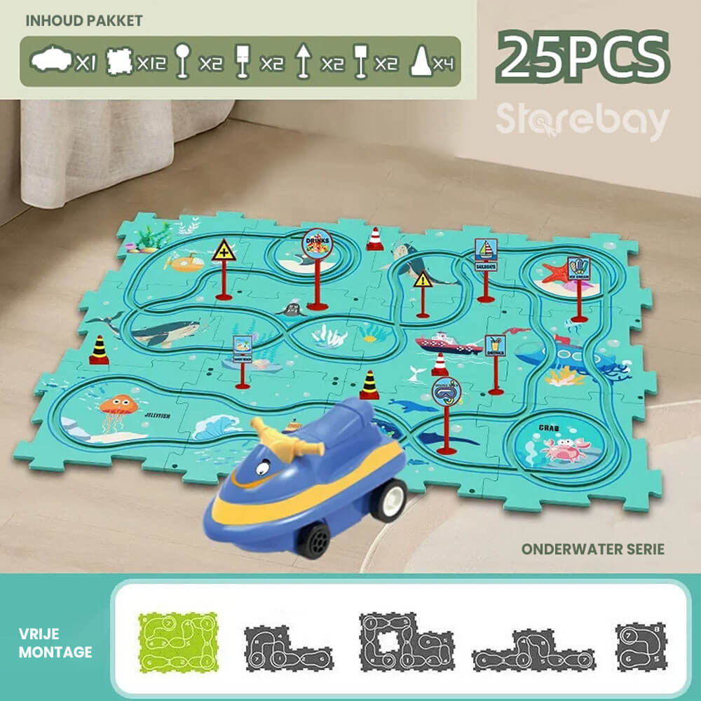 CreativeTrack Puzzle – Stimulerer Fantasien for Barn Skanto