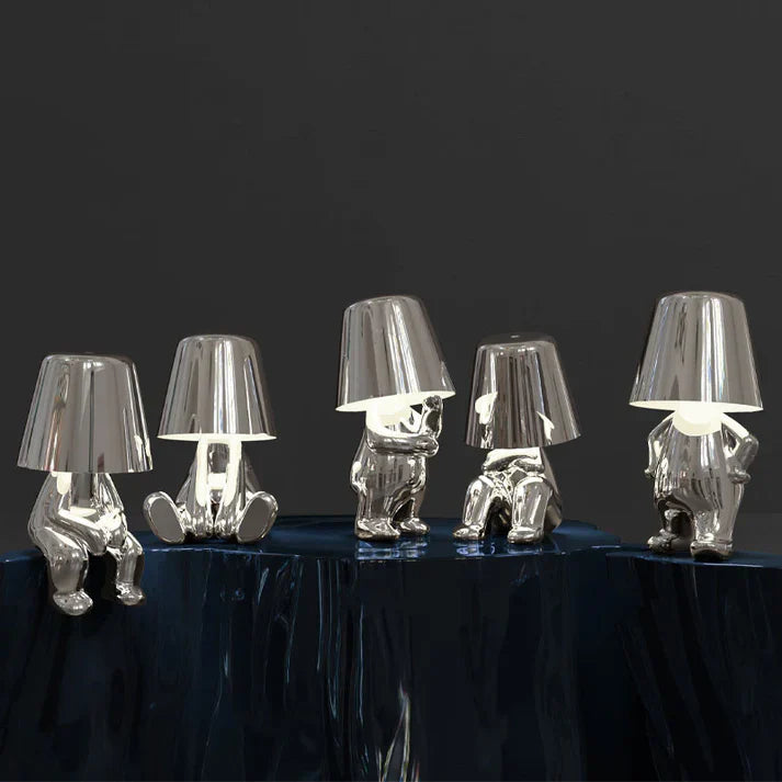 Lekende Dimmbar Bordlampe - LumoPals | Skanto