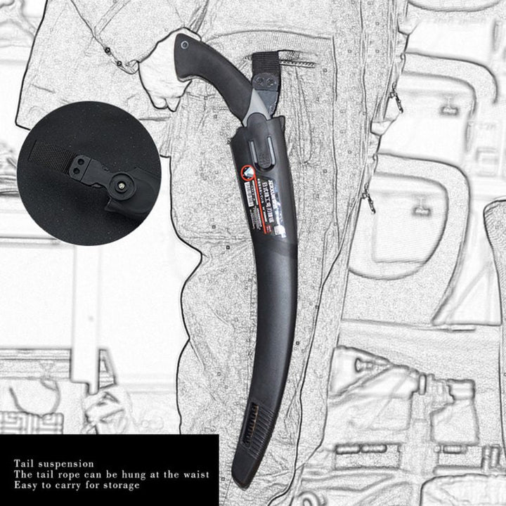 Razor Sharp Curved Garden Pruning Saw | Skanto