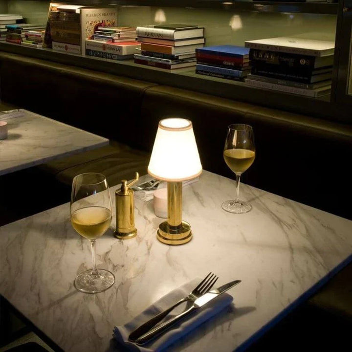 Trådlampe Elegant Bordlampe - Dimbar Trådløs Belysning for Hjemmet | Skanto