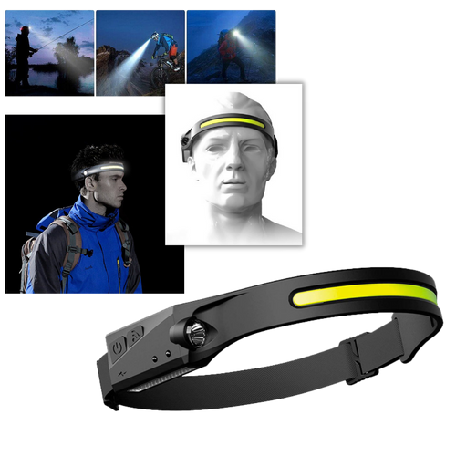 Oppladbar LED-hodelykt