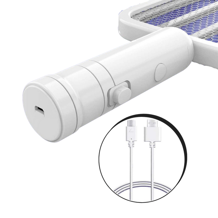 Oppladbar elektrisk LED-myggsmekker