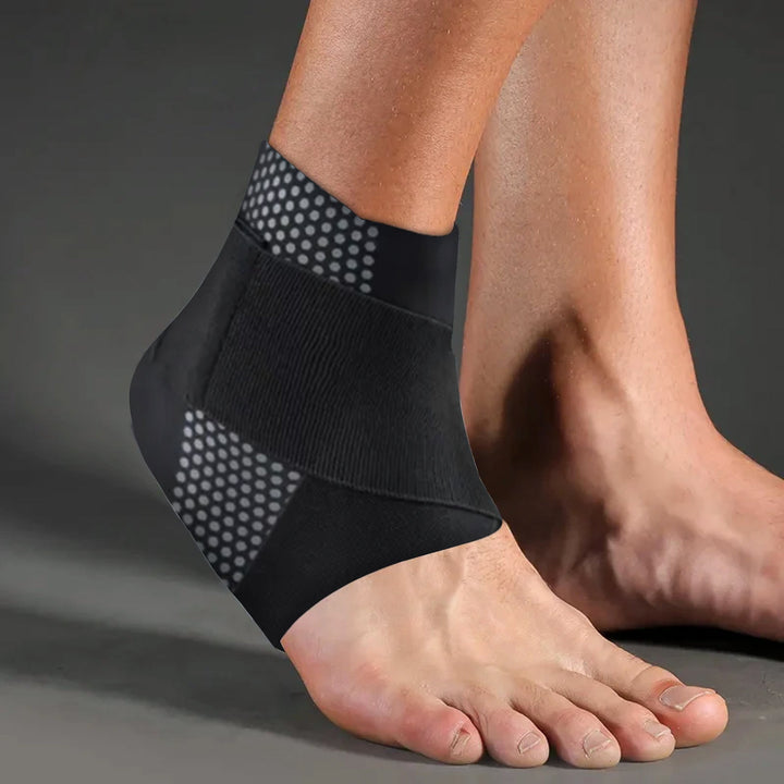 Skanto | FlexiGuard Ankelstøtte – Lett, Pustende & Egnet for Sportsko
