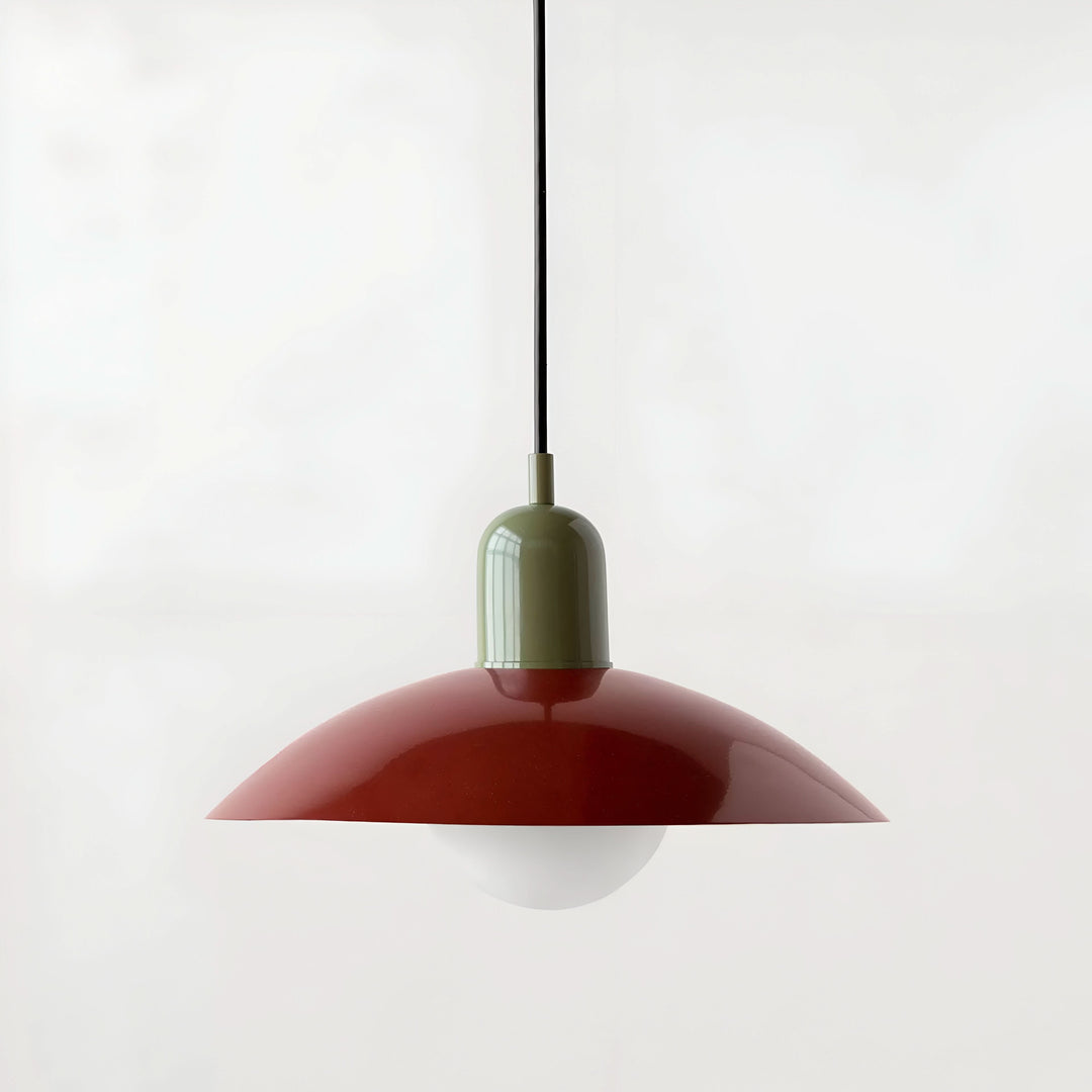 Skanto | Moderne Macaron Bauhaus Pendellampe – Jernskjerm