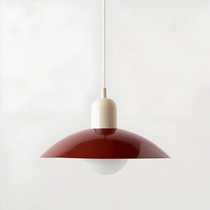Skanto | Moderne Macaron Bauhaus Pendellampe – Jernskjerm