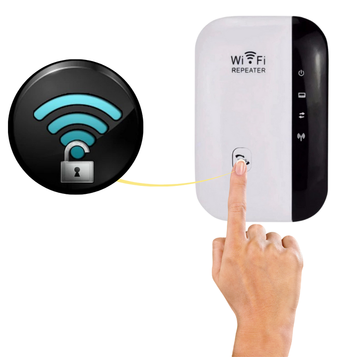 Ekstern WiFi-forsterker og signalforsterker