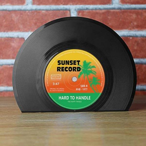 Retro Vinyl Record Bookends | Skanto