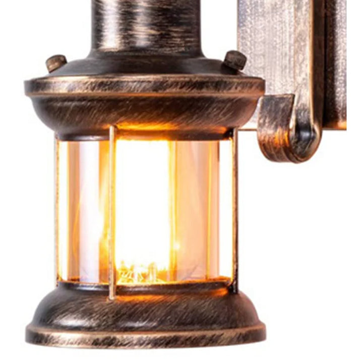 Skanto | Vintage industrivegglampe i retrostil – Rustikk vegglampe for loft, kafé og stue