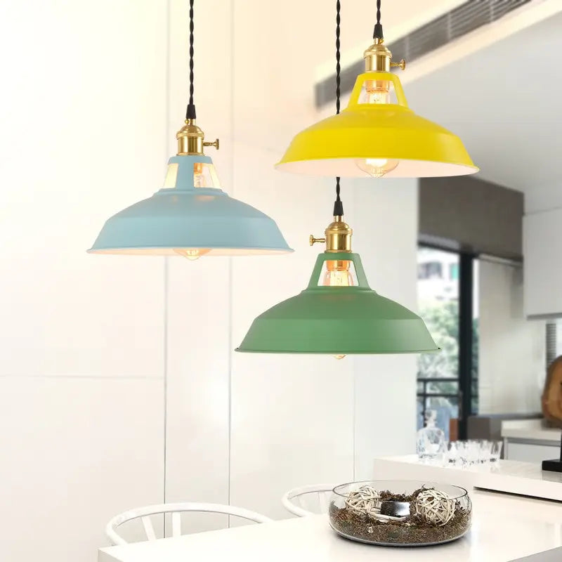 Skanto | Farget Retro Pendellampe