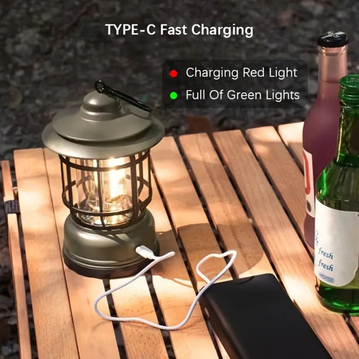 Skanto | Retro Glow Campinglampe
