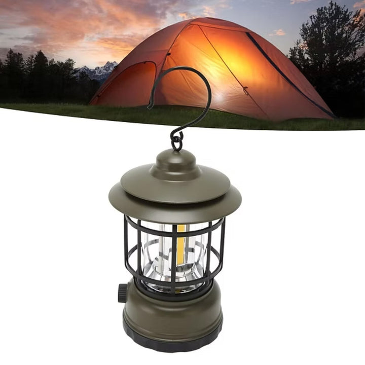 Skanto | Retro Glow Campinglampe