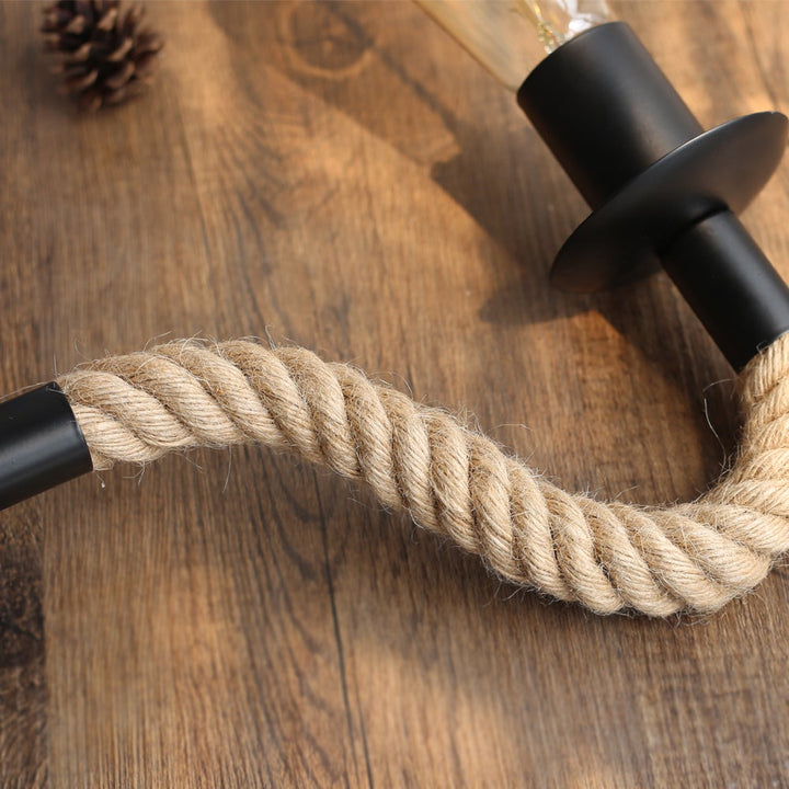 Skanto | Retro Hamp Tau Industriloft Vegglampe