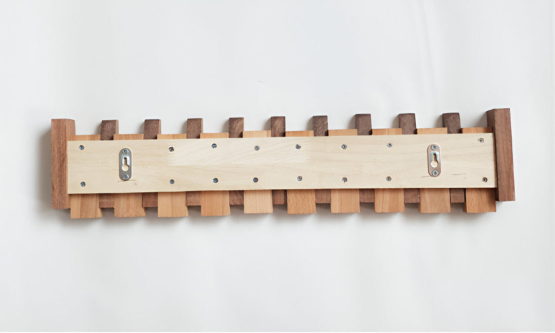 Skanto | RetroHooks - Wandregal aus Holz mit Magnethaken