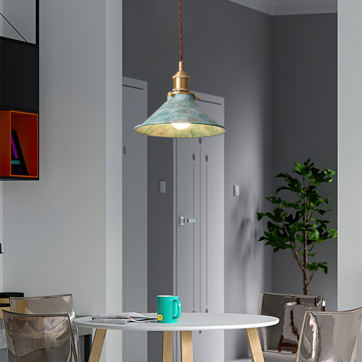 Retro industriell metall Fanale pendellampe | Skanto