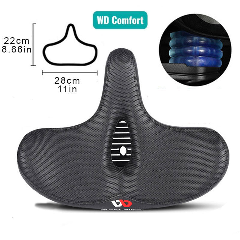 RidEase komfortabel, ergonomisk formet sykkelsete | Skanto