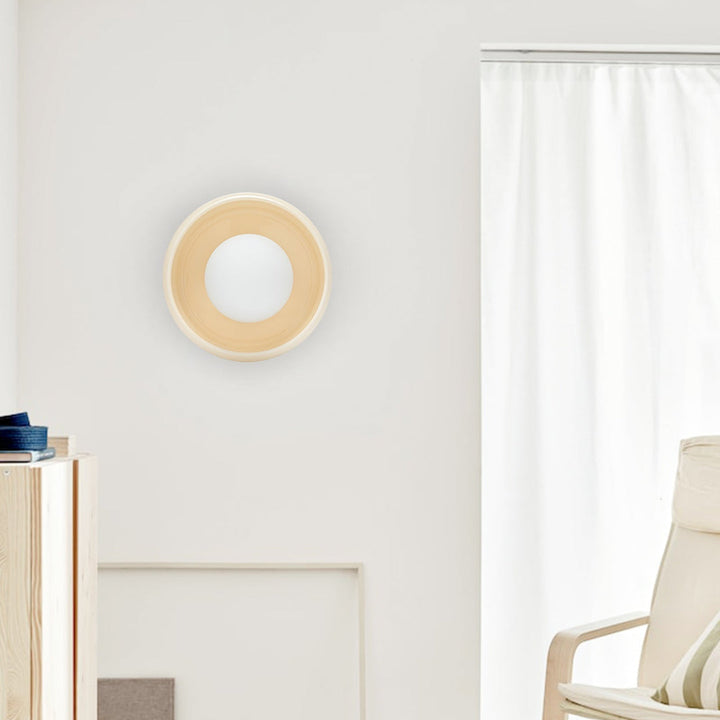 Round Ceramic Wall Lamp - Circo | Skanto