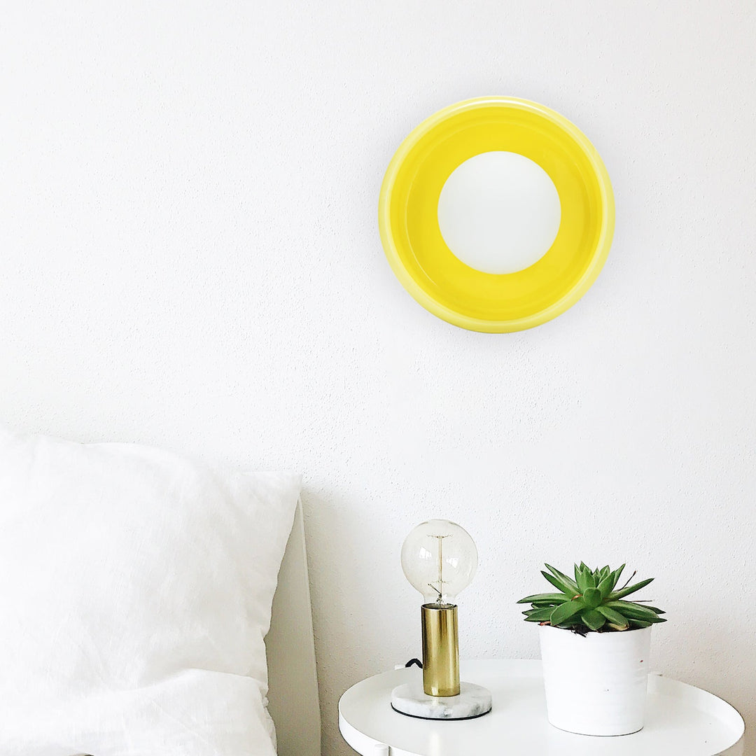 Round Ceramic Wall Lamp - Circo | Skanto