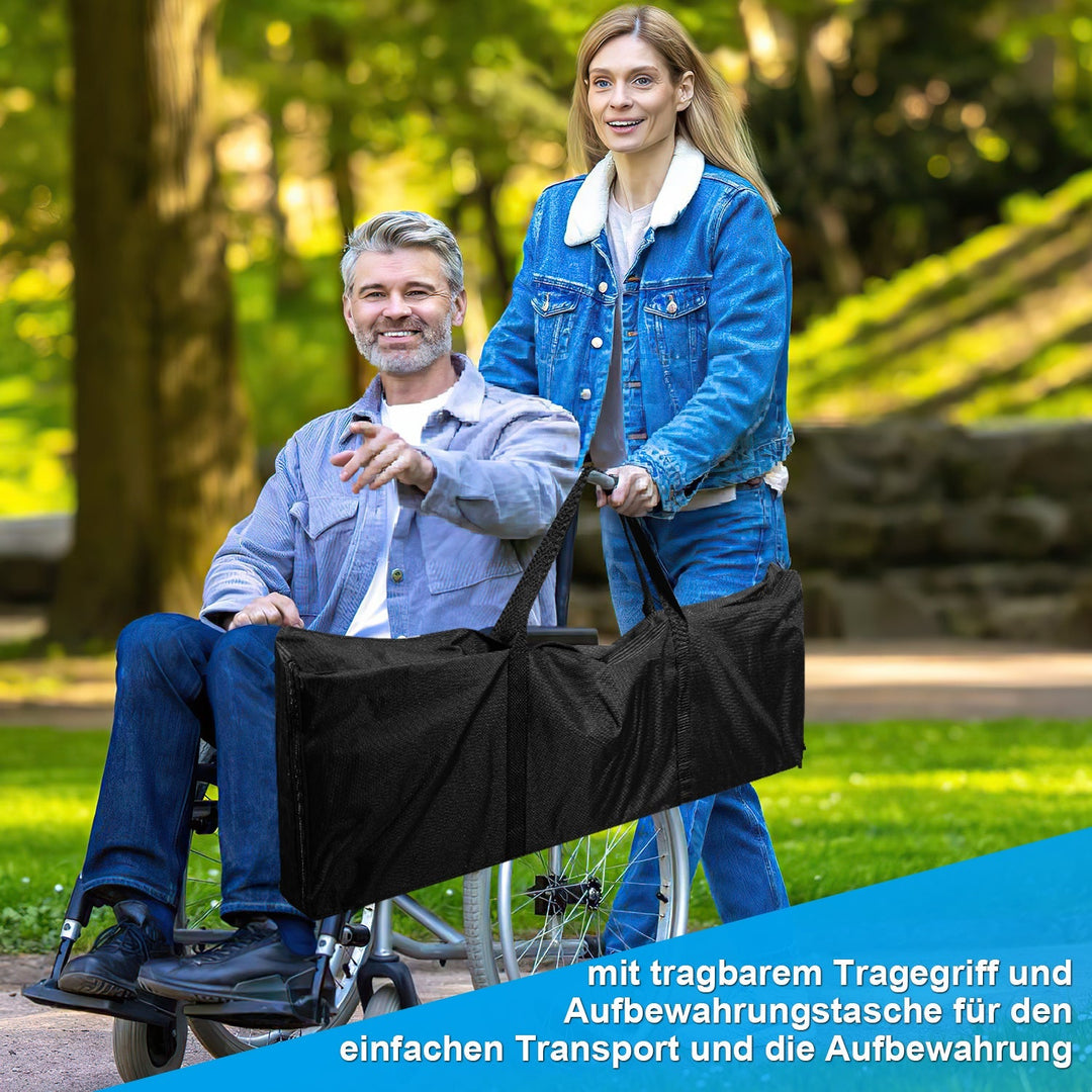 2x Rullestolrampe Aluminium Laste rampe opptil 300 kg | Skanto
