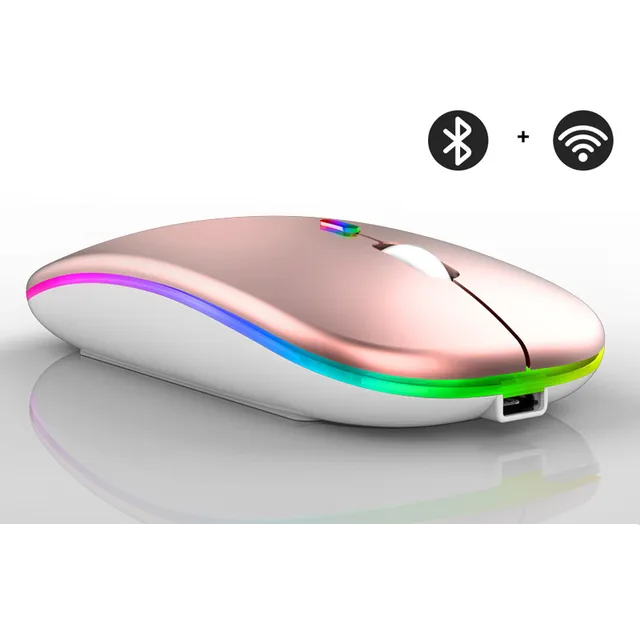 LuxeClick Mouse – Wireless Rechargeable Bluetooth Mouse Skanto