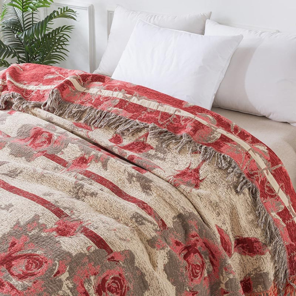 Skanto | Rosewood Grace Kaste Bomull Teppe