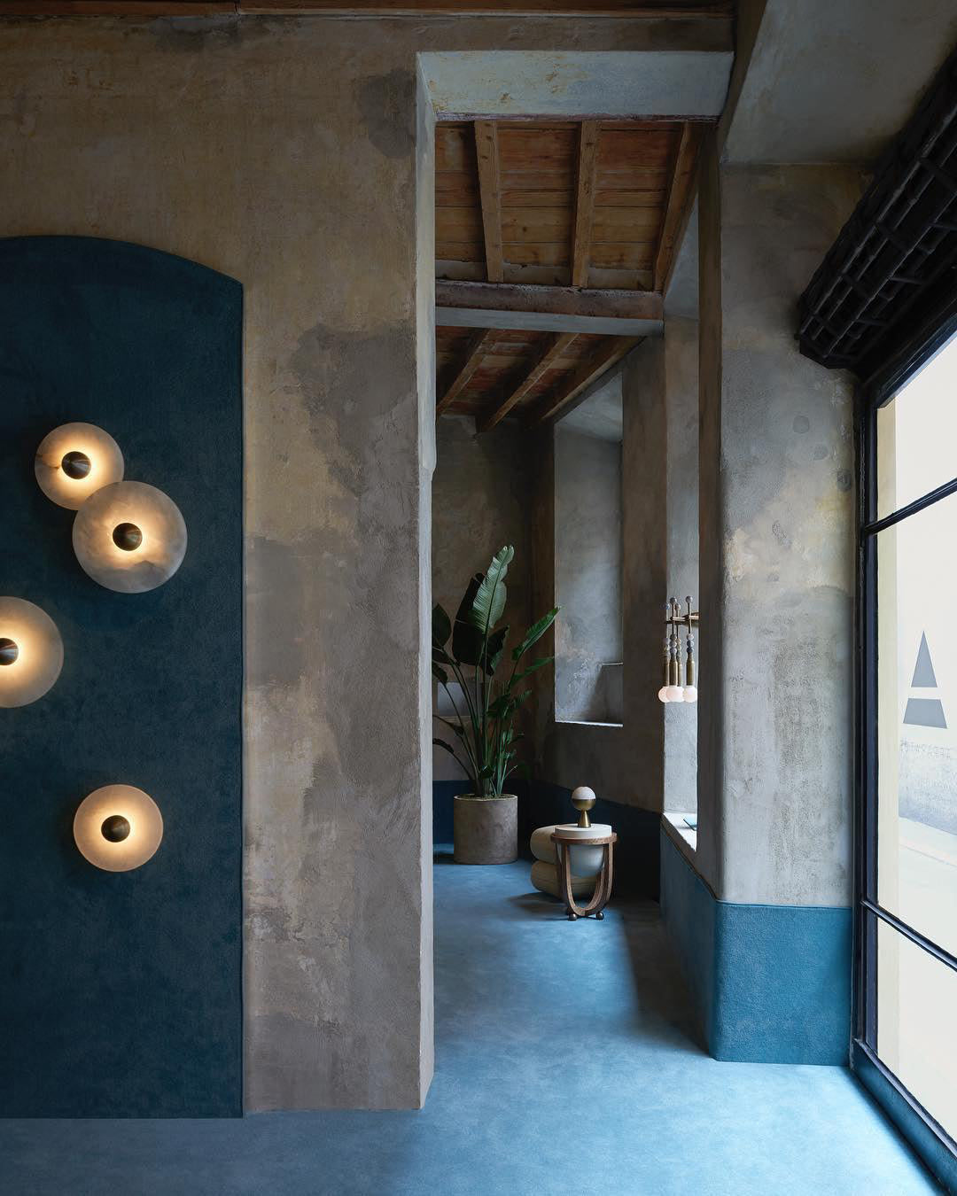 Norvo | Designer Vegglampe med Marmor Detalj