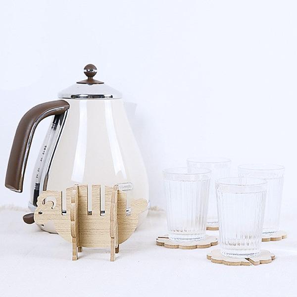 Rustikke Sau Cooperative Coaster (Sett av 6) | Skanto