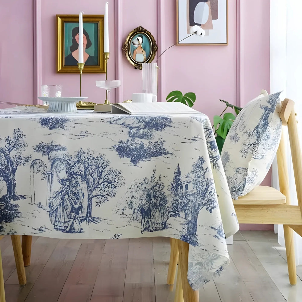Skanto | Rustic Ink-Style Print Bordduk