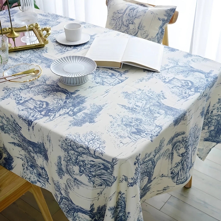 Skanto | Rustic Ink-Style Print Bordduk