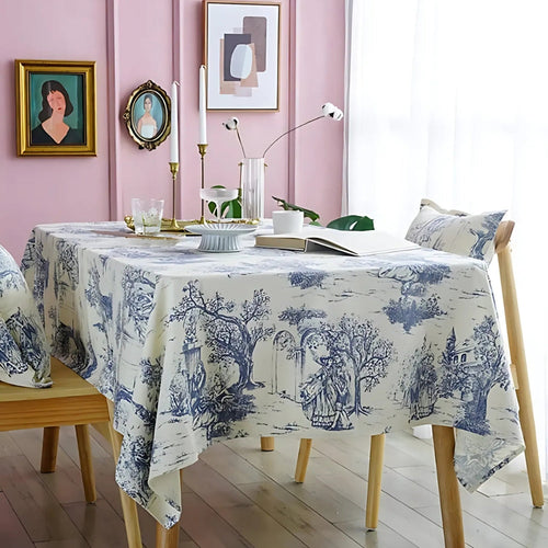 Skanto | Rustic Ink-Style Print Bordduk